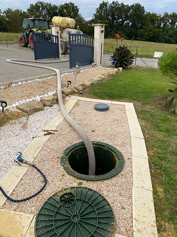 vidange fosse sceptique Montesquiou